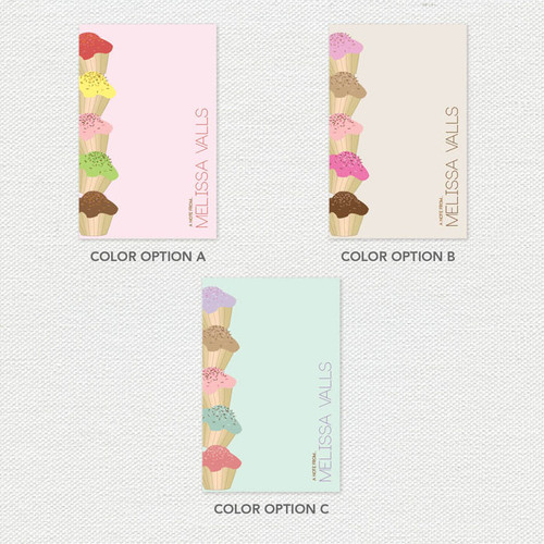 Yummy Treats Custom Notepad