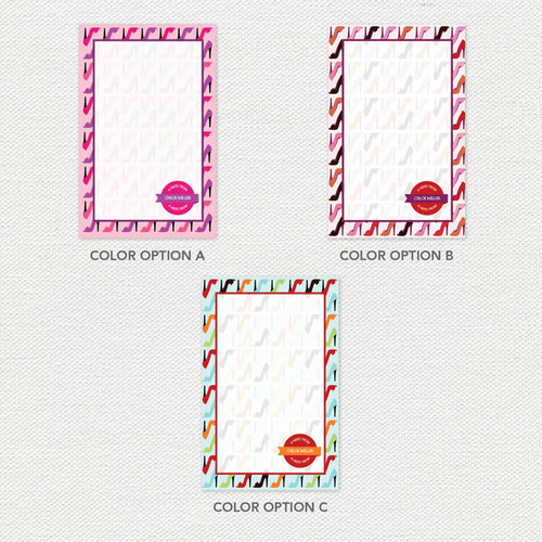 Love for Shoes Square Custom Notepad