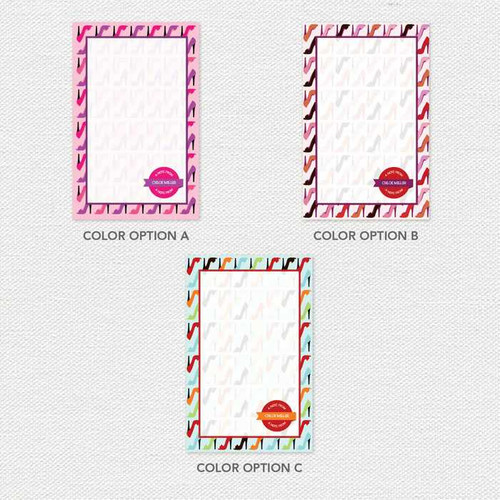 Love for Shoes Square Custom Notepad