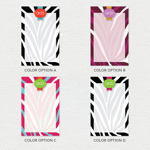 Zebralicious Custom Notepad