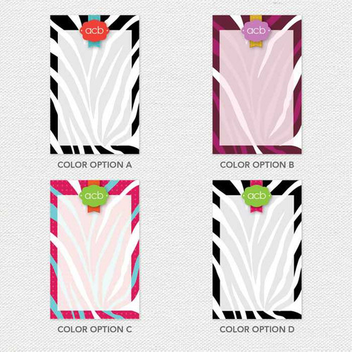 Zebralicious Custom Notepad