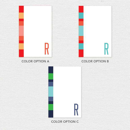 Bold and Modern Custom Notepad