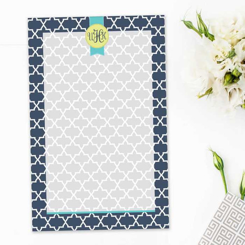 Simple Geometry Custom Notepad