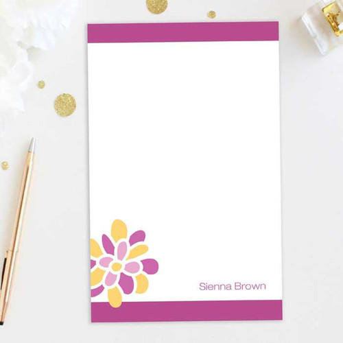 A Sweet Bloom Custom Notepad