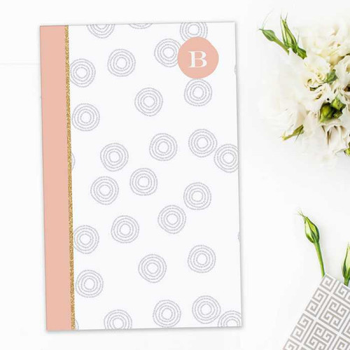 Spinning Circles Custom Notepad