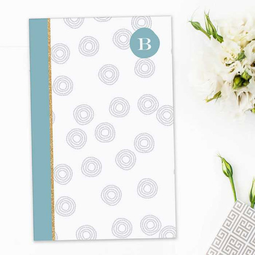 Spinning Circles Custom Notepad