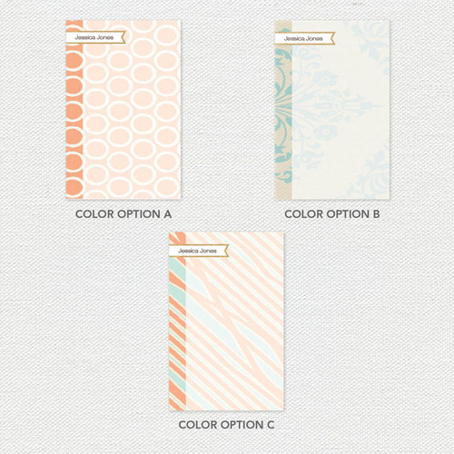 Tapestry Pattern Custom Notepad