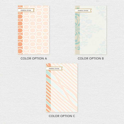 Tapestry Pattern Custom Notepad