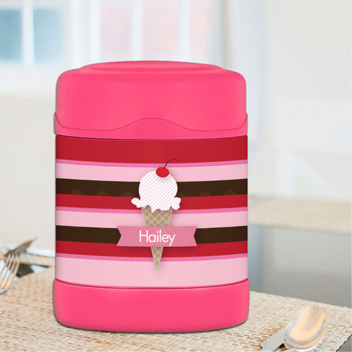 Strawberry Cone Thermos Food Jar
