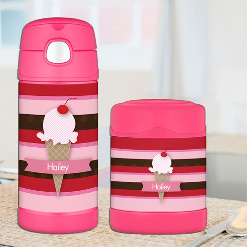 Strawberry Cone Thermos Food Jar