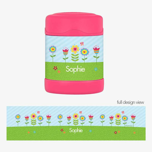 Spring Blooms Thermos Food Jar