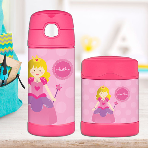 Cute Princess Thermos Food Jar