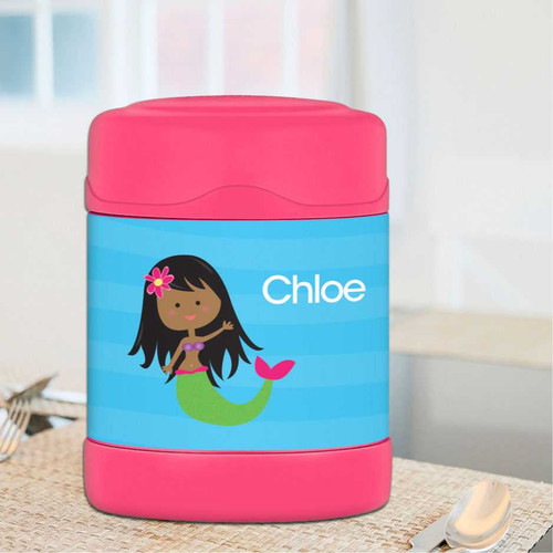 Cute Mermaid Thermos Food Jar