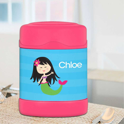Cute Mermaid Thermos Food Jar
