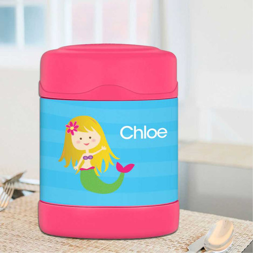 Cute Mermaid Thermos Food Jar