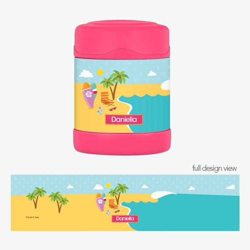 Fun at the Beach Thermos Food Jar