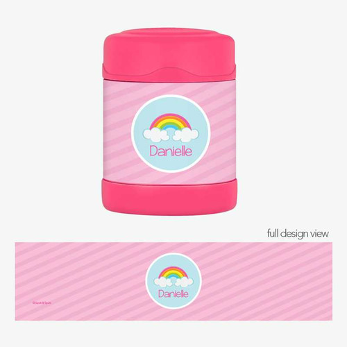 A Rainbow in the Sky Thermos Food Jar