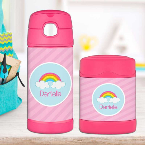 A Rainbow in the Sky Thermos Food Jar