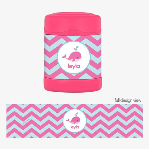 Sweet Pink Whale Thermos Food Jar