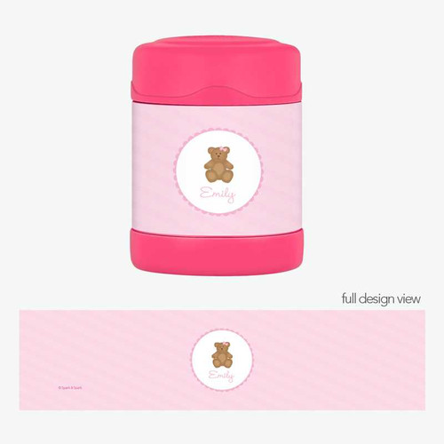 A Sweet Teddy Bear Thermos Food Jar