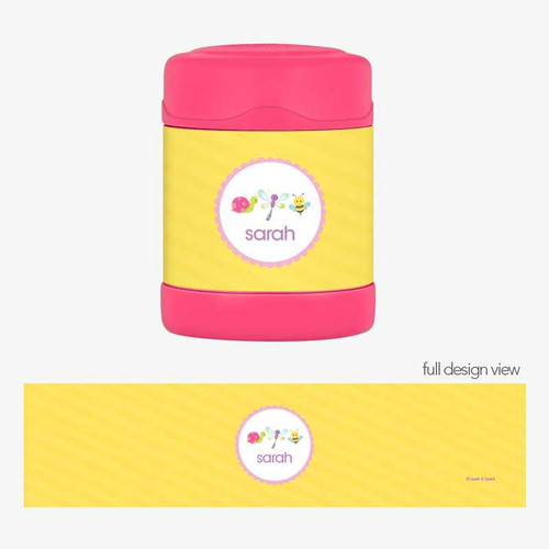 Three Sweet Little Bugs Thermos Food Jar