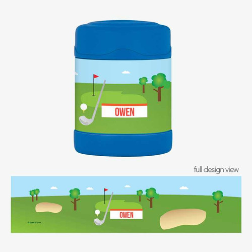 My Love for Golf Thermos Food Jar