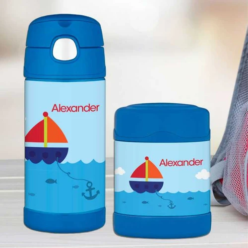 Sailing the Blue Ocean Thermos Food Jar