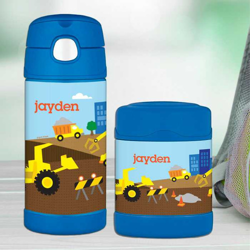 Construction Site Thermos Food Jar