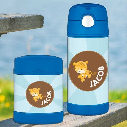 Cute Baby Cheetah Thermos Food Jar