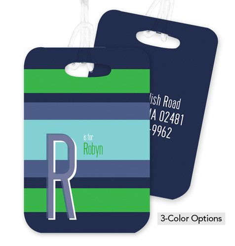 Bold and Modern Bag Tag