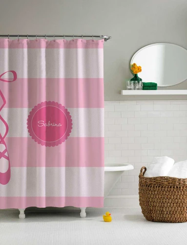 My Ballerina Shoes Shower Curtain