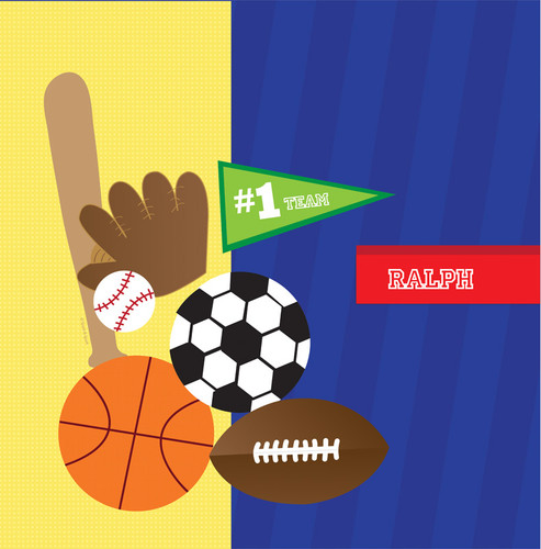 My Love For Sports Shower Curtain