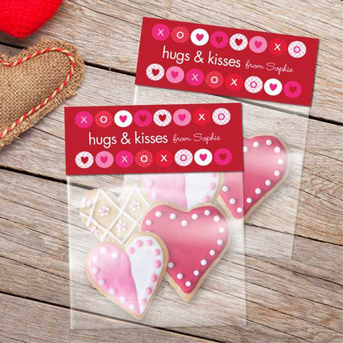Hugs And Kisses Treat Bags