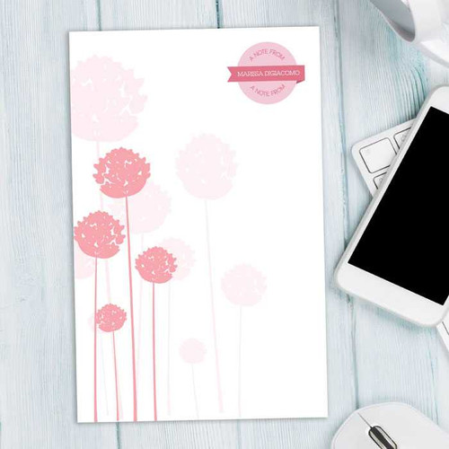 Classic Personalized Chunky Notepads | Clear Poms Poms