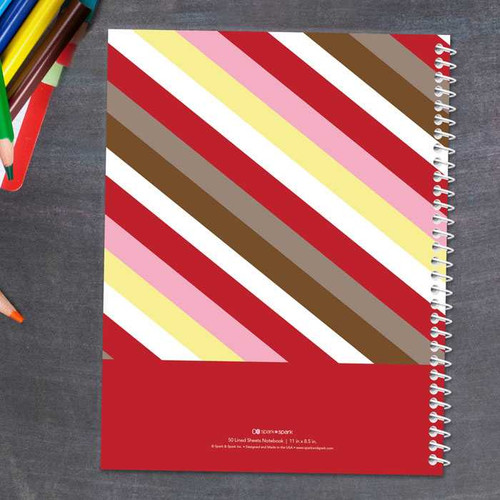 A Lovely Girl Ride Kids Notebook