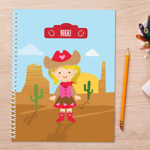 Cowgirl Kids Notebook