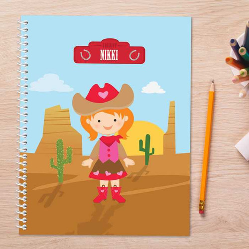 Cowgirl Kids Notebook
