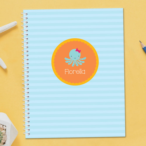 Cute Octopus Kids Notebook