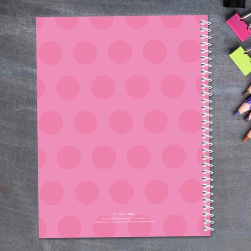 Just Like Me Girl Pink Kids Notebook