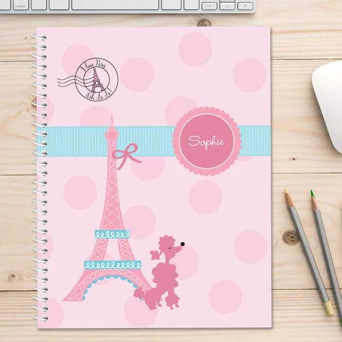 Ohh La La Paris Kids Notebook