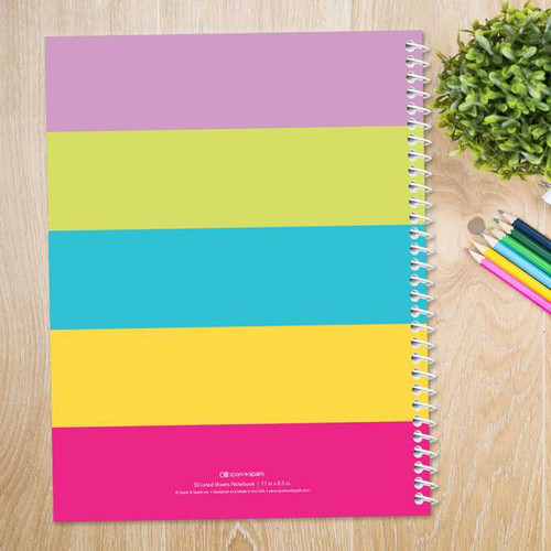 Pretty Heart Castle Kids Notebook