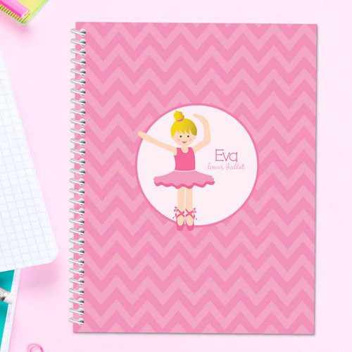 Sweet Ballerina Kids Notebook