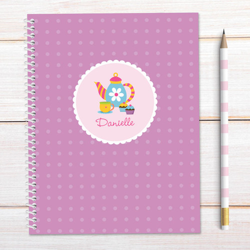 Tea Time Kids Notebook