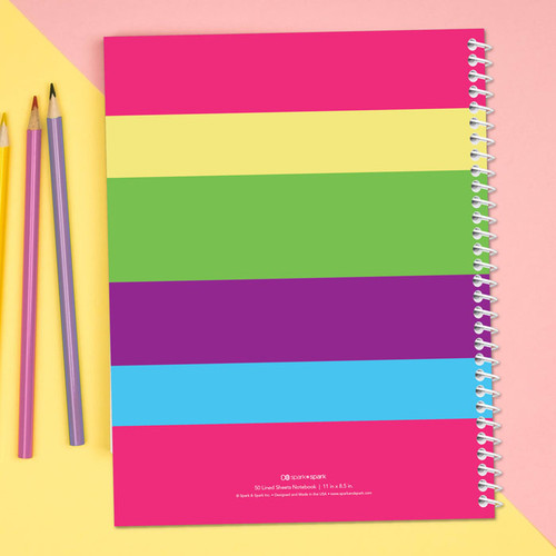 Three Spring Blooms Kids Notebook