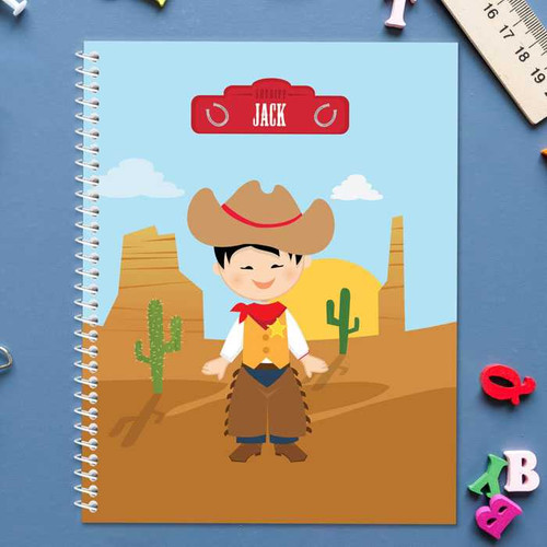 Cowboy Kids Notebook