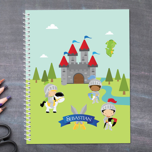 The Three Knights Kids Notebook