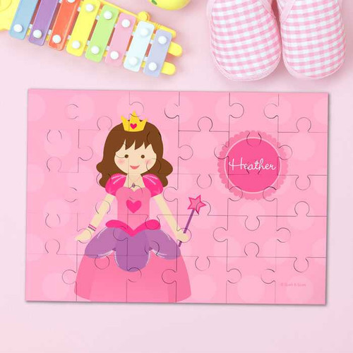 Cute Princess Personalized Puzzles