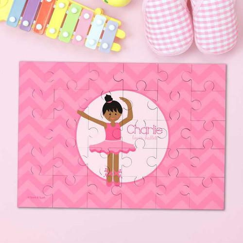 Sweet Ballerina Personalized Puzzles