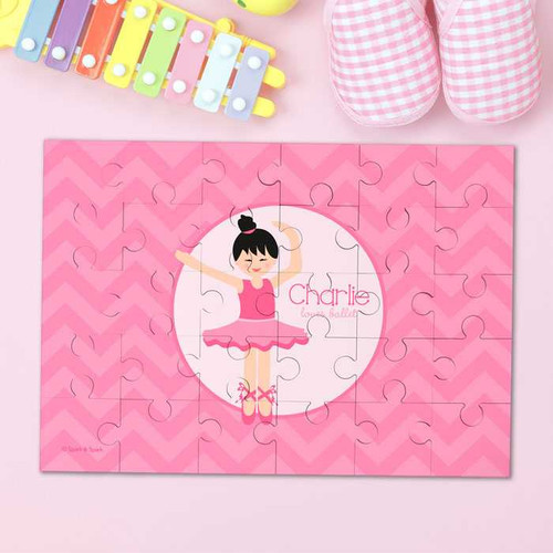 Sweet Ballerina Personalized Puzzles