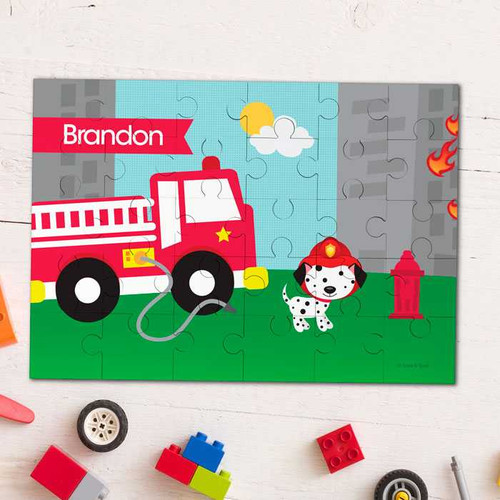 Fighting Fire Personalized Puzzles